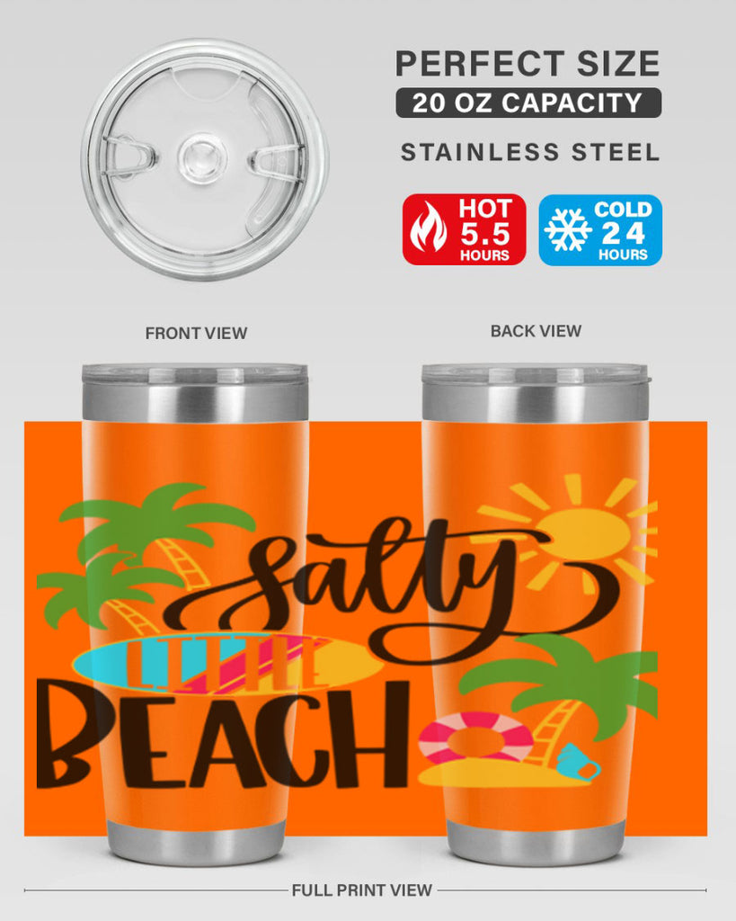 Satly Little Beach Style 26#- summer- Tumbler