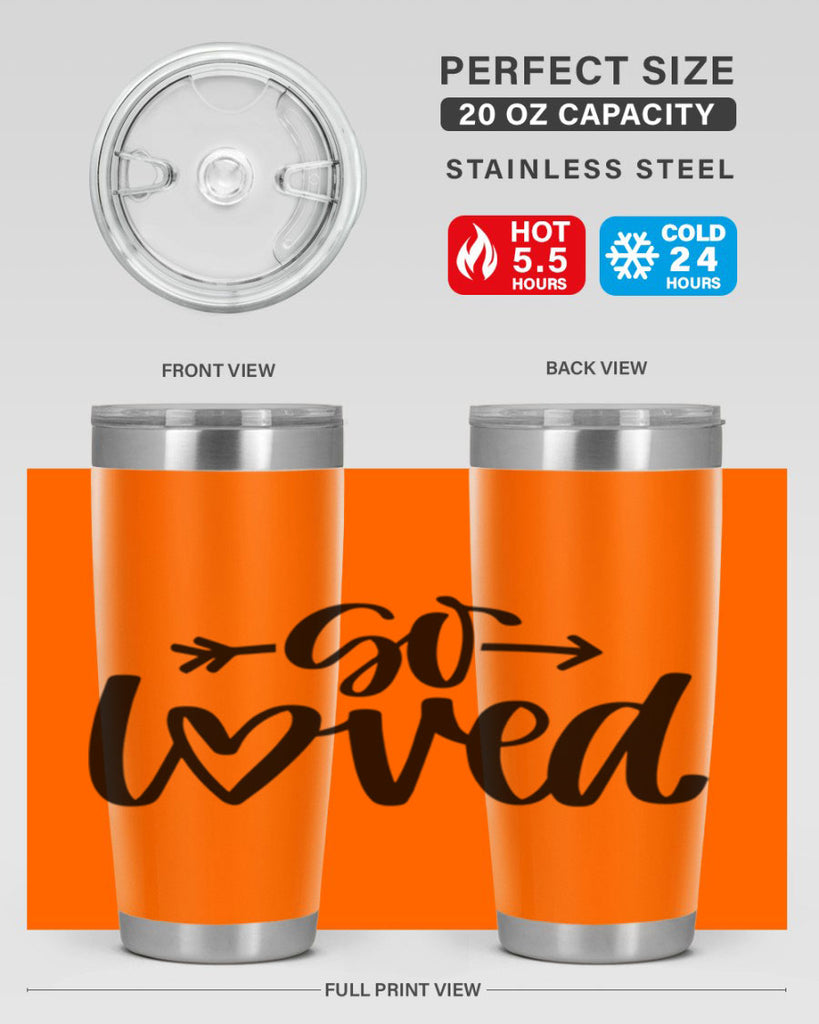 So Loved Style 26#- baby- tumbler