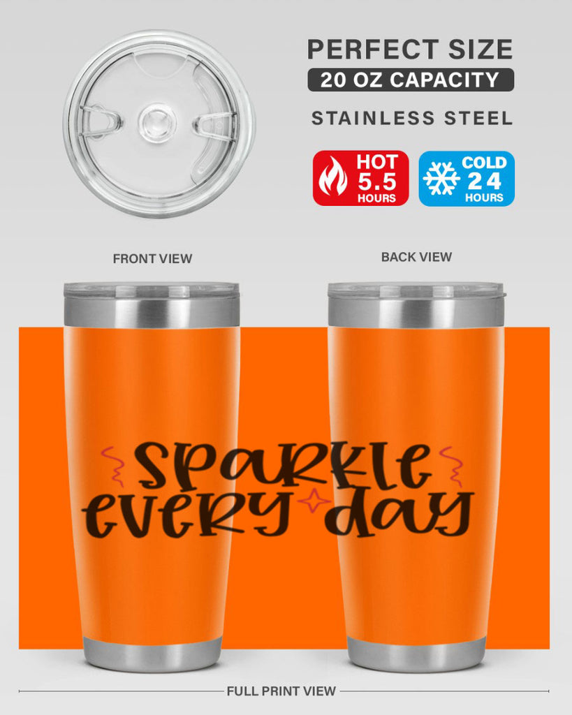 Sparkle every day design Style 220#- make up- Tumbler