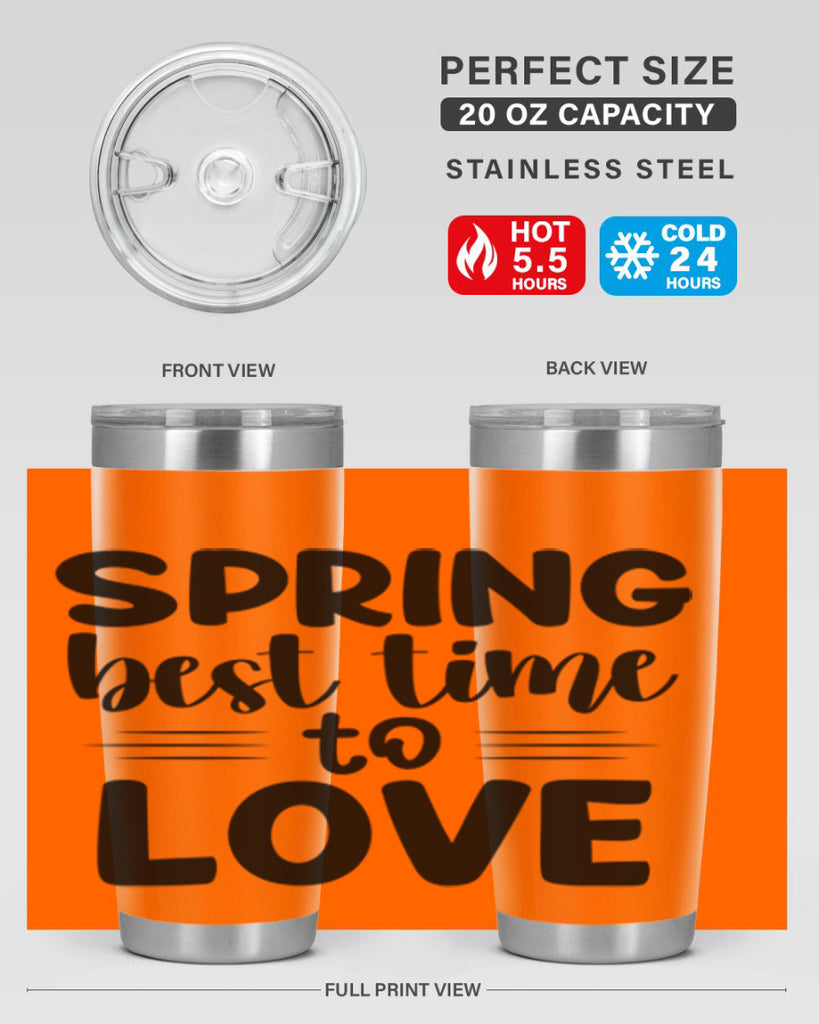 Spring best time to love 481#- spring- Tumbler