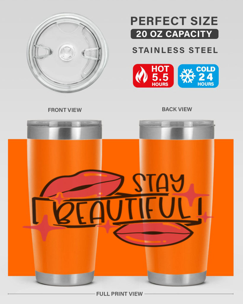 Stay Beautiful Style 19#- make up- Tumbler