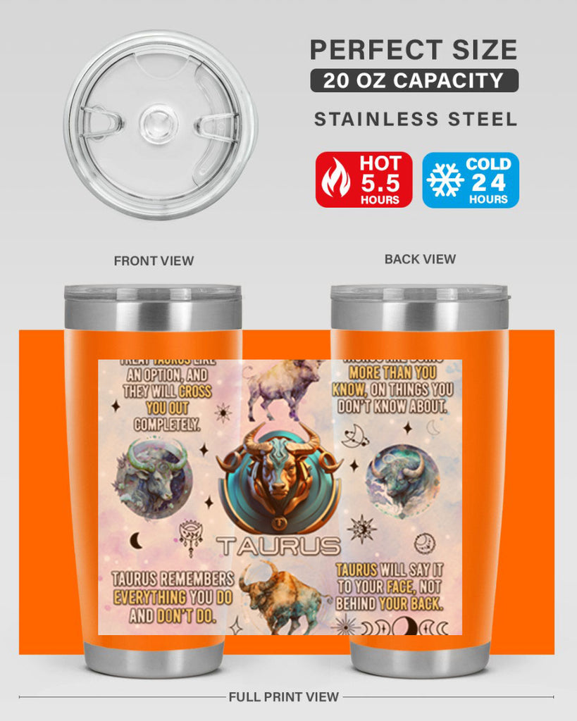 StraightTaurus 478#- zodiac- Tumbler