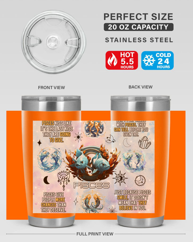 Straightpisces 475#- zodiac- Tumbler