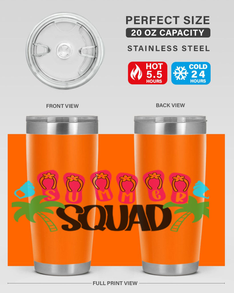 Summer Squad Style 22#- summer- Tumbler
