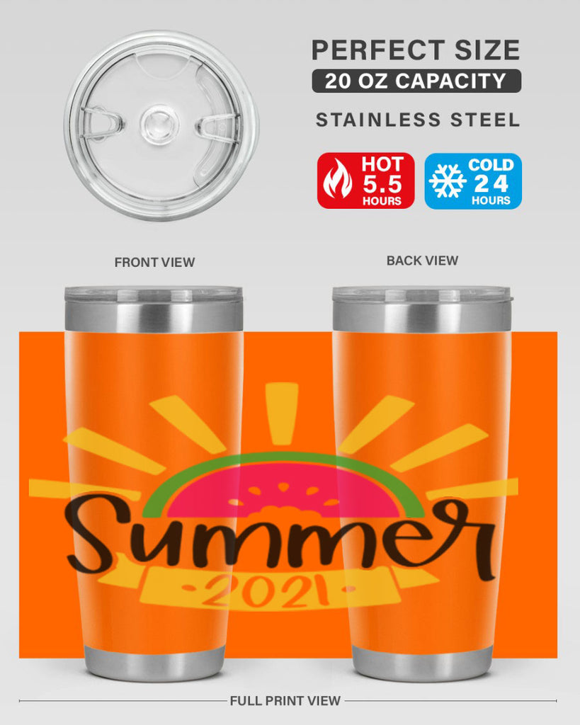 Summer Style 24#- summer- Tumbler
