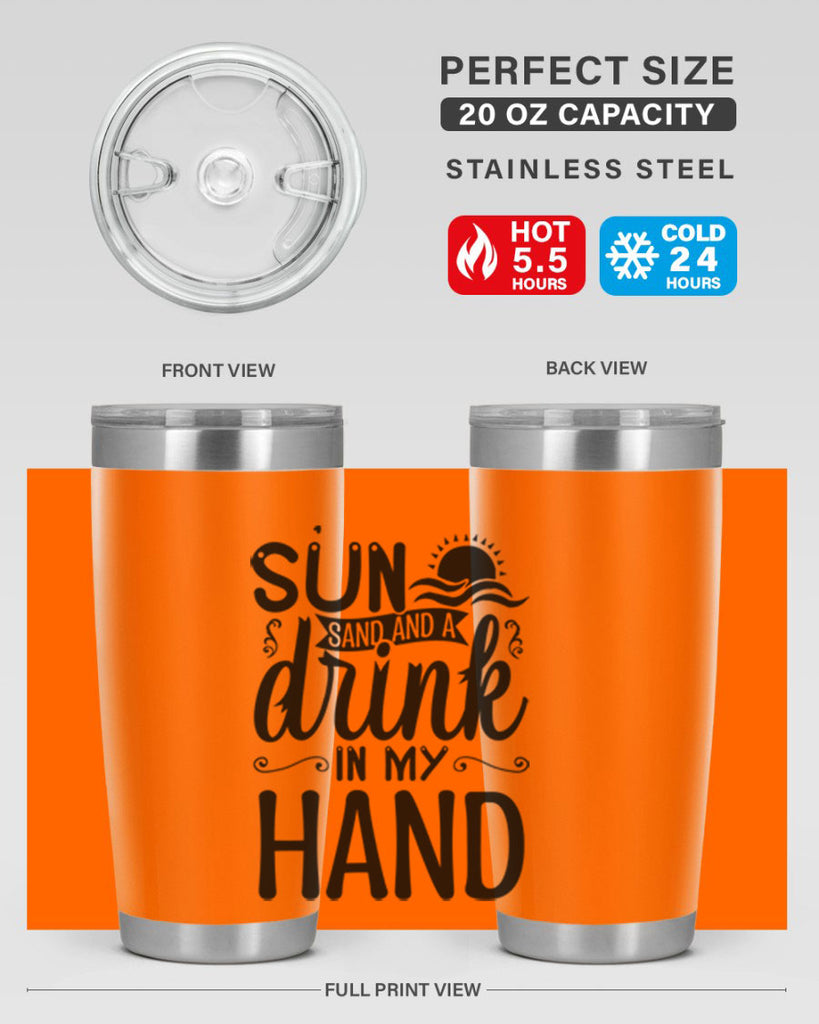 SunSandandaDrink 481#- zodiac- Tumbler