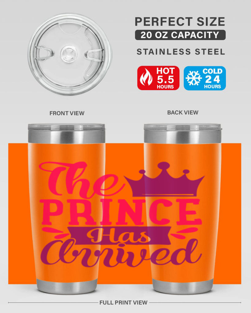 The Prince Has Arrived Style 197#- baby- tumbler