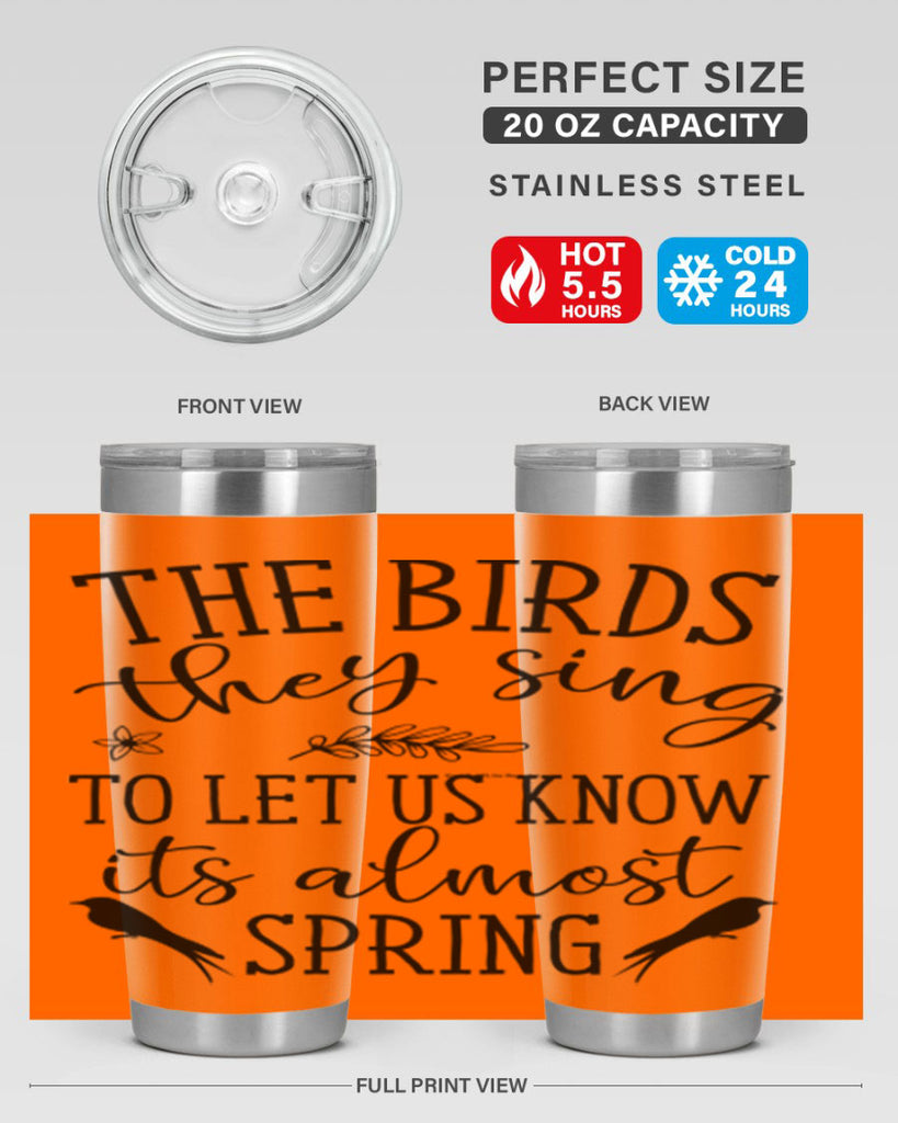 The birds they sing to 543#- spring- Tumbler