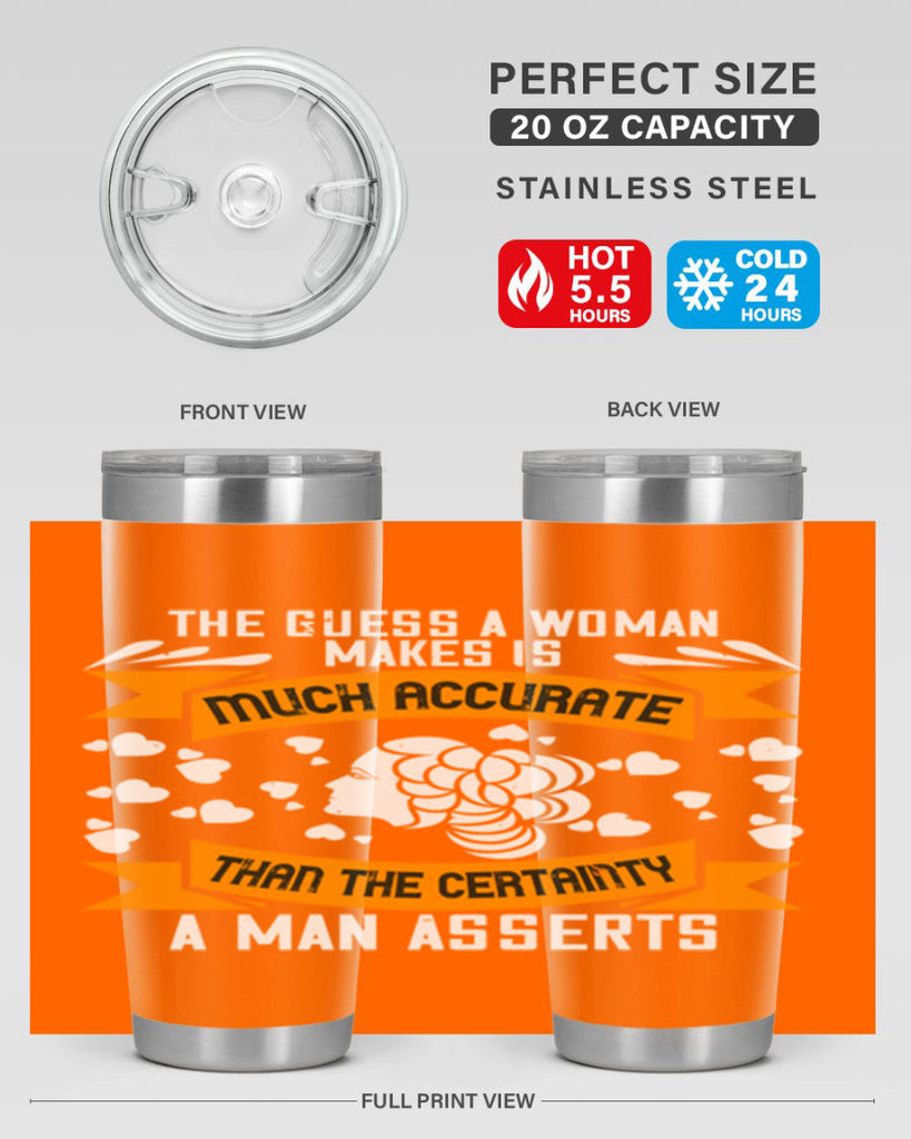 The guess a woman makes is much accurate Style 31#- womens day- Tumbler