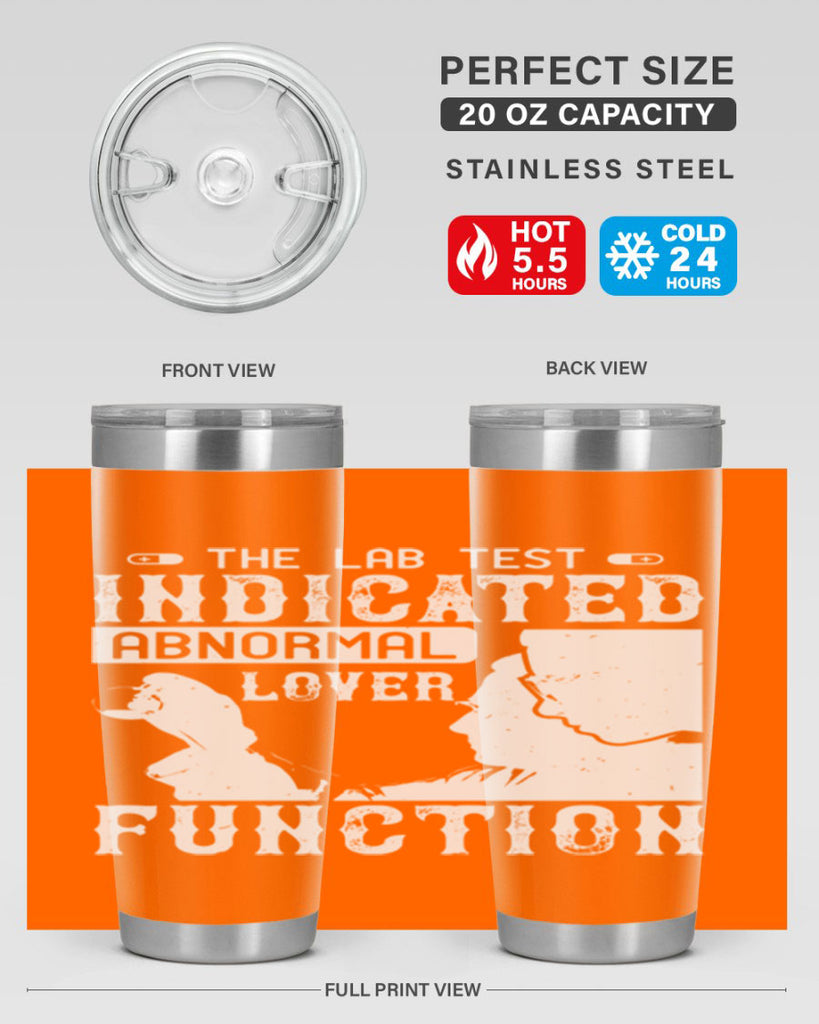 The lab test indicated abnormal lover function Style 22#- medical- tumbler