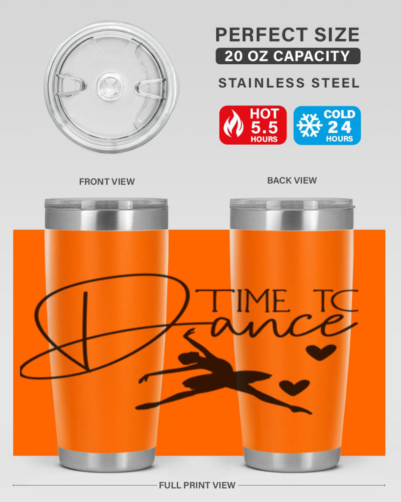 Time to Dance 85#- ballet- Tumbler