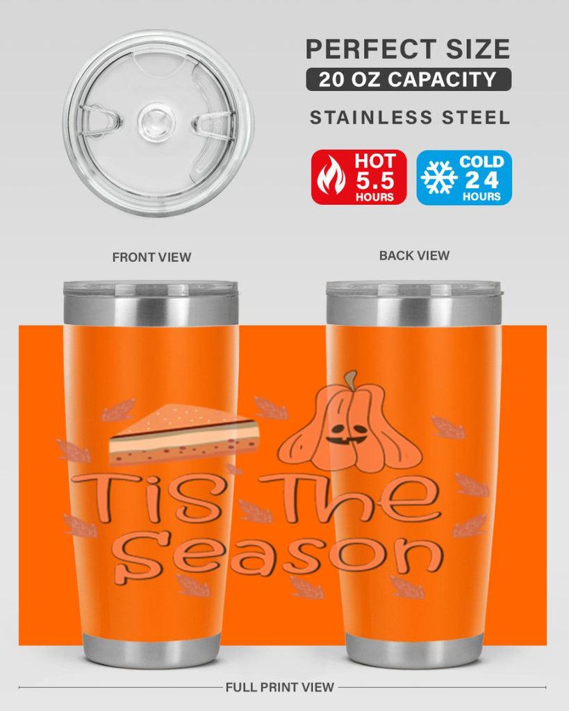 Tis The Season 619#- fall- Tumbler