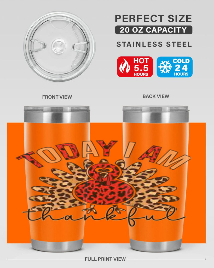Today i am thankful 621#- fall- Tumbler
