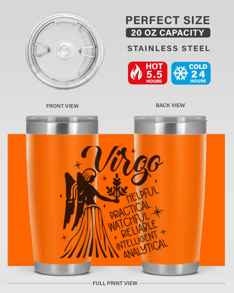 Virgo 533#- zodiac- Tumbler