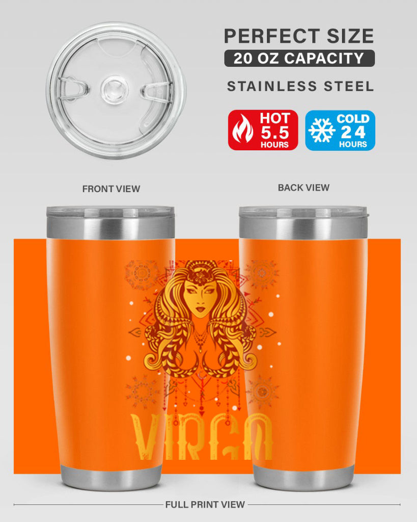 Virgo 542#- zodiac- Tumbler