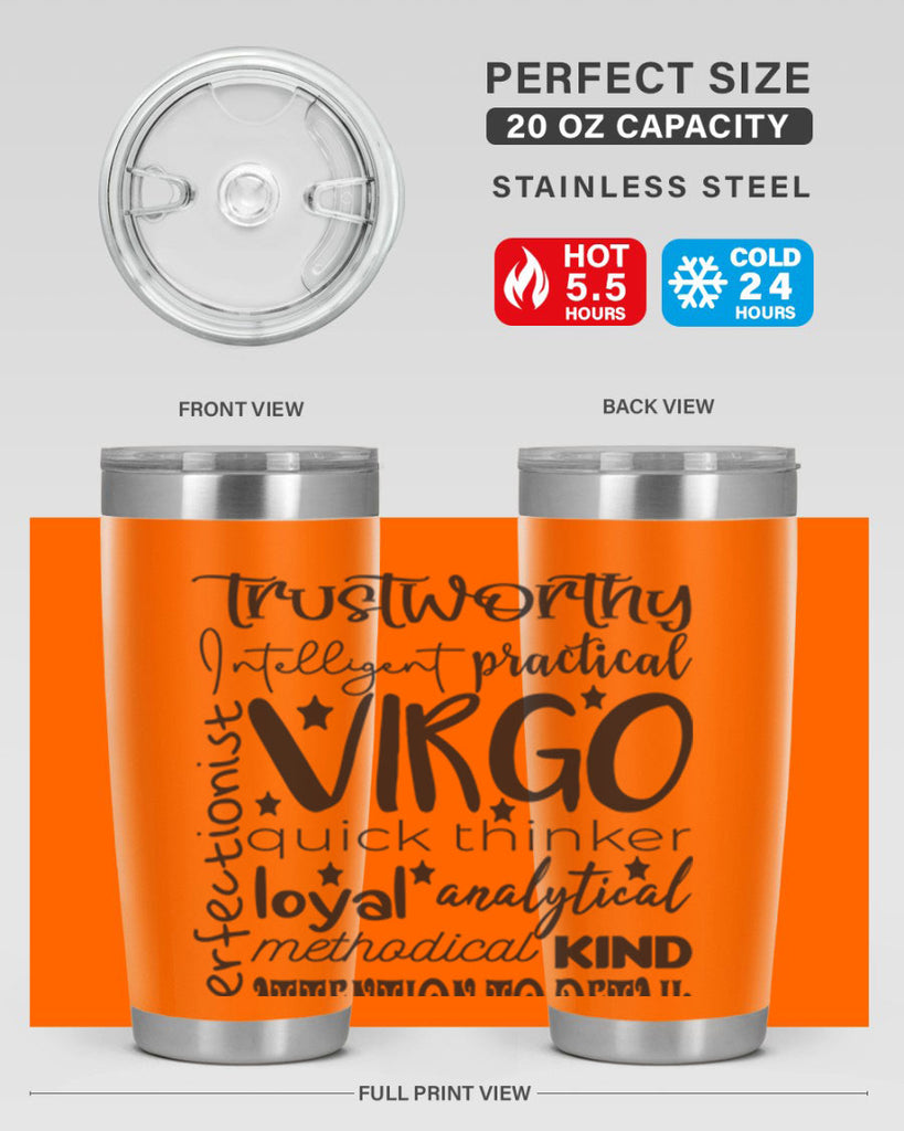 Virgo 574#- zodiac- Tumbler