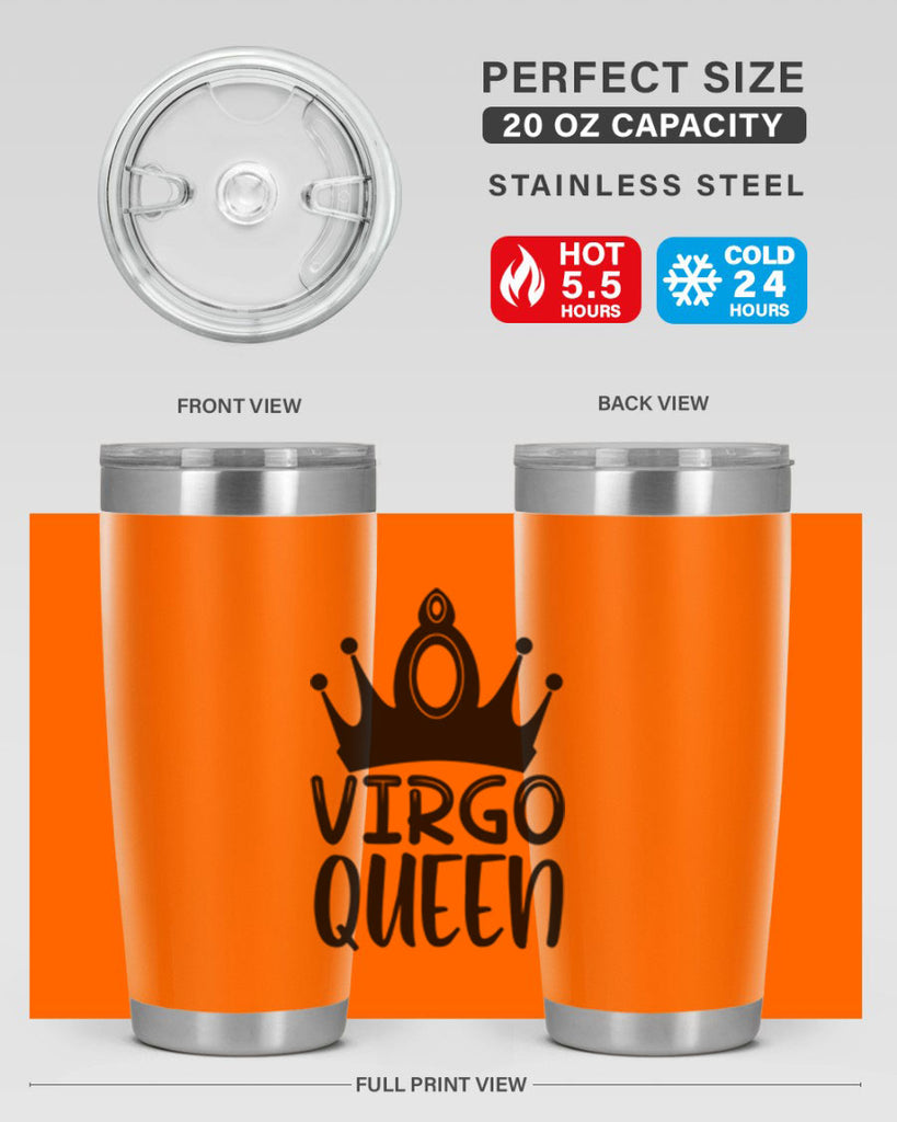 Virgo queen 539#- zodiac- Tumbler