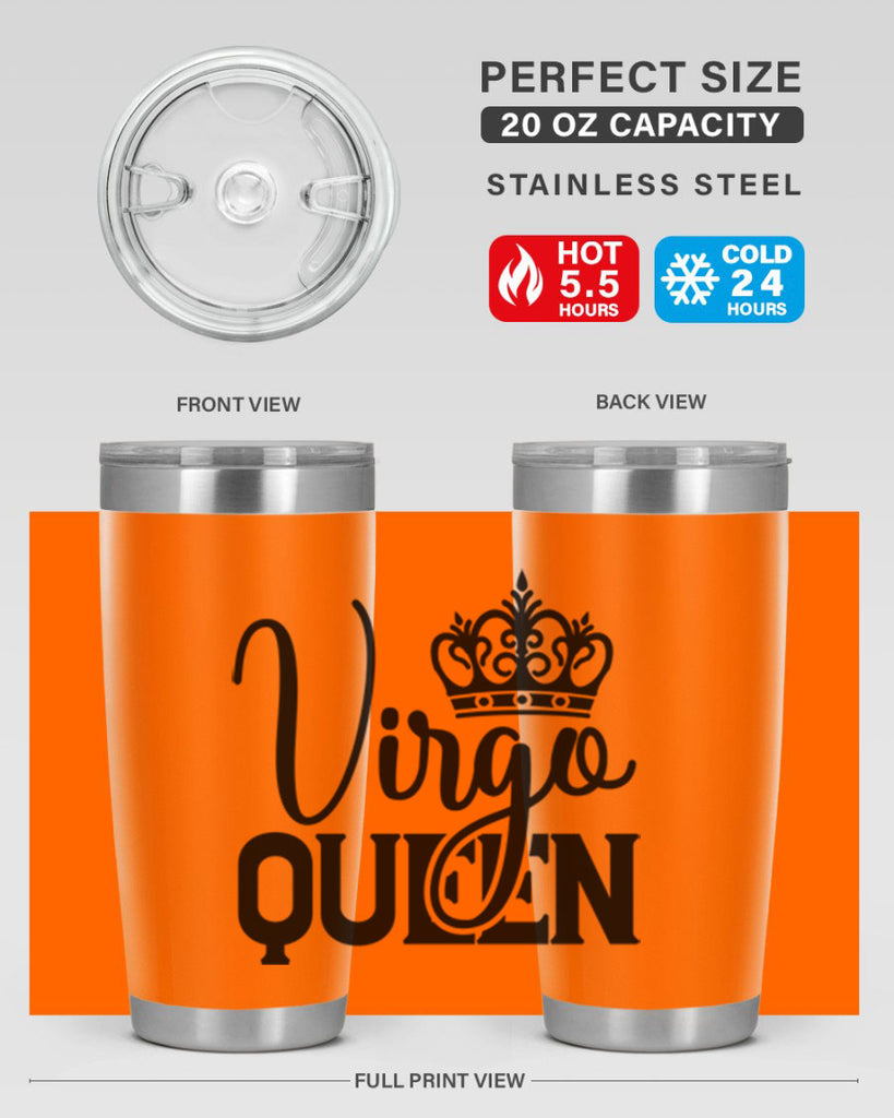 Virgo queen 540#- zodiac- Tumbler