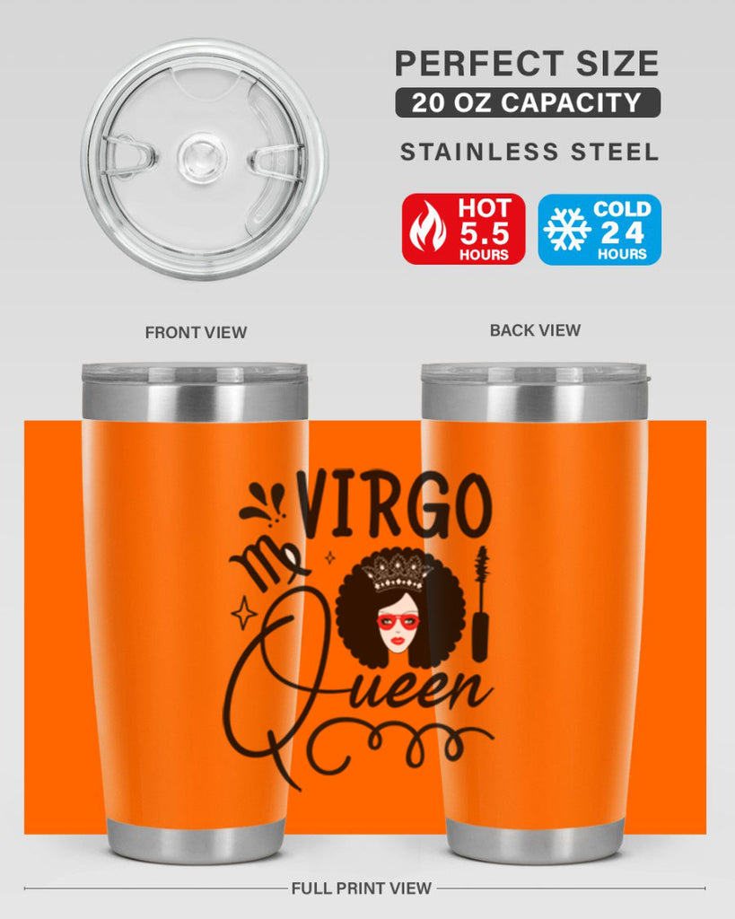 Virgo queen 541#- zodiac- Tumbler