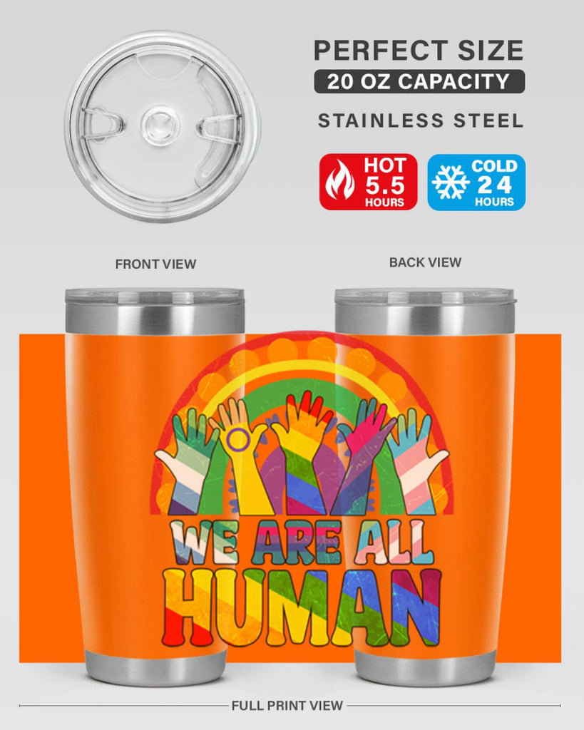 We Are All Human Pride Ally Rainbow Lgbt 25#- lgbt- Tumbler