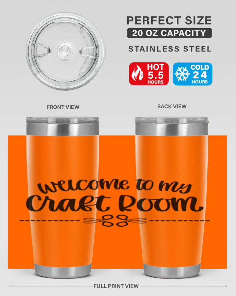 Welcome To My Craft Room 2#- crafting- Tumbler
