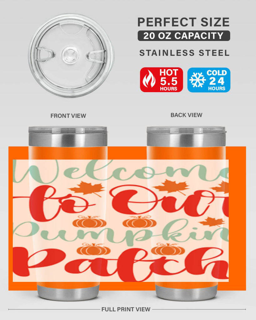 WelcometoOurPumpkinPatch 643#- fall- Tumbler