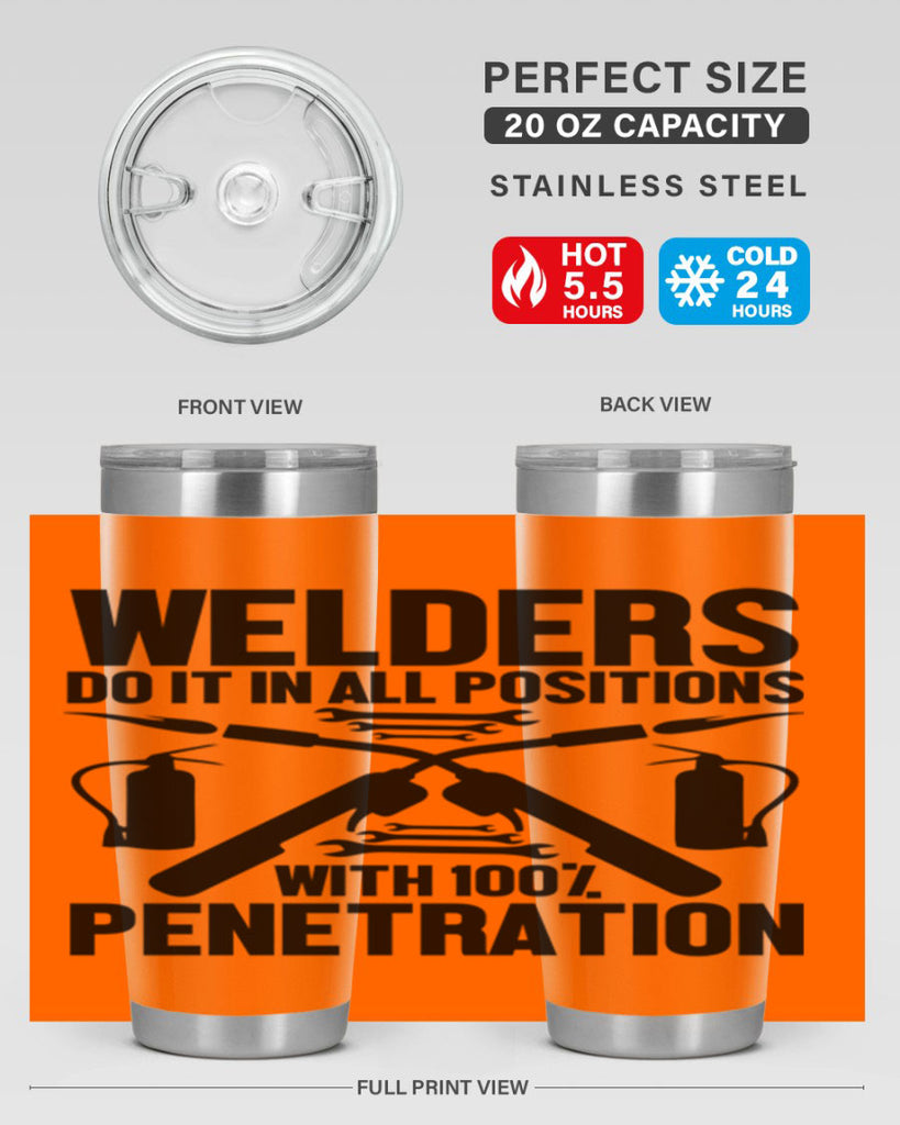 Welders do it Style 2#- welder- tumbler