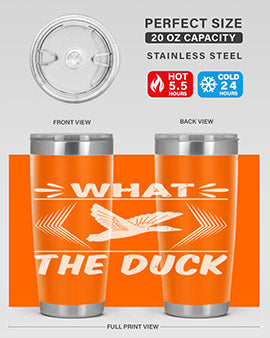 What The Duck Style 8#- duck- Tumbler