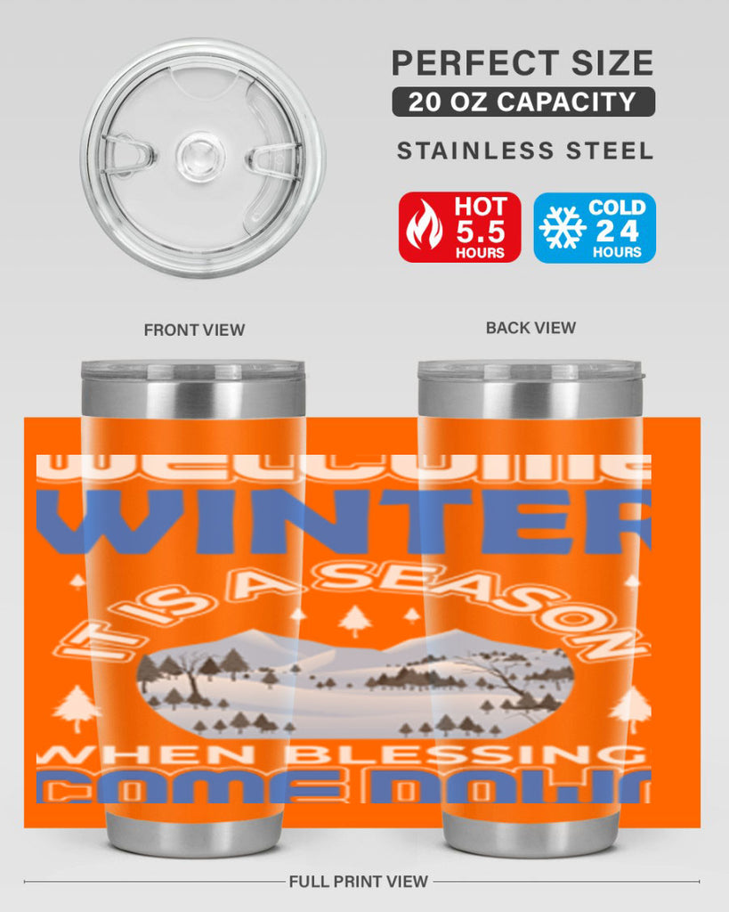 Winter 540#- winter- Tumbler