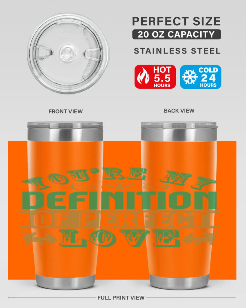 You are my definition of perfect love Style 161#- baby- tumbler