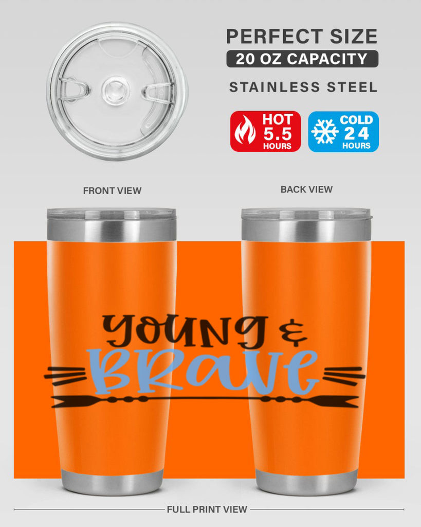Young Brave Style 11#- baby- tumbler