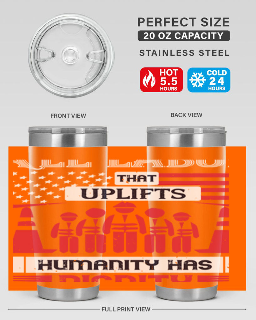all labor that uplifts humanity has dignity 46#- labor day- Tumbler