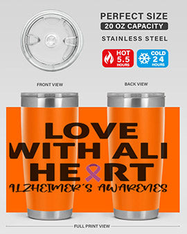 alzheimers awareness style 77#- alzheimers- Tumbler