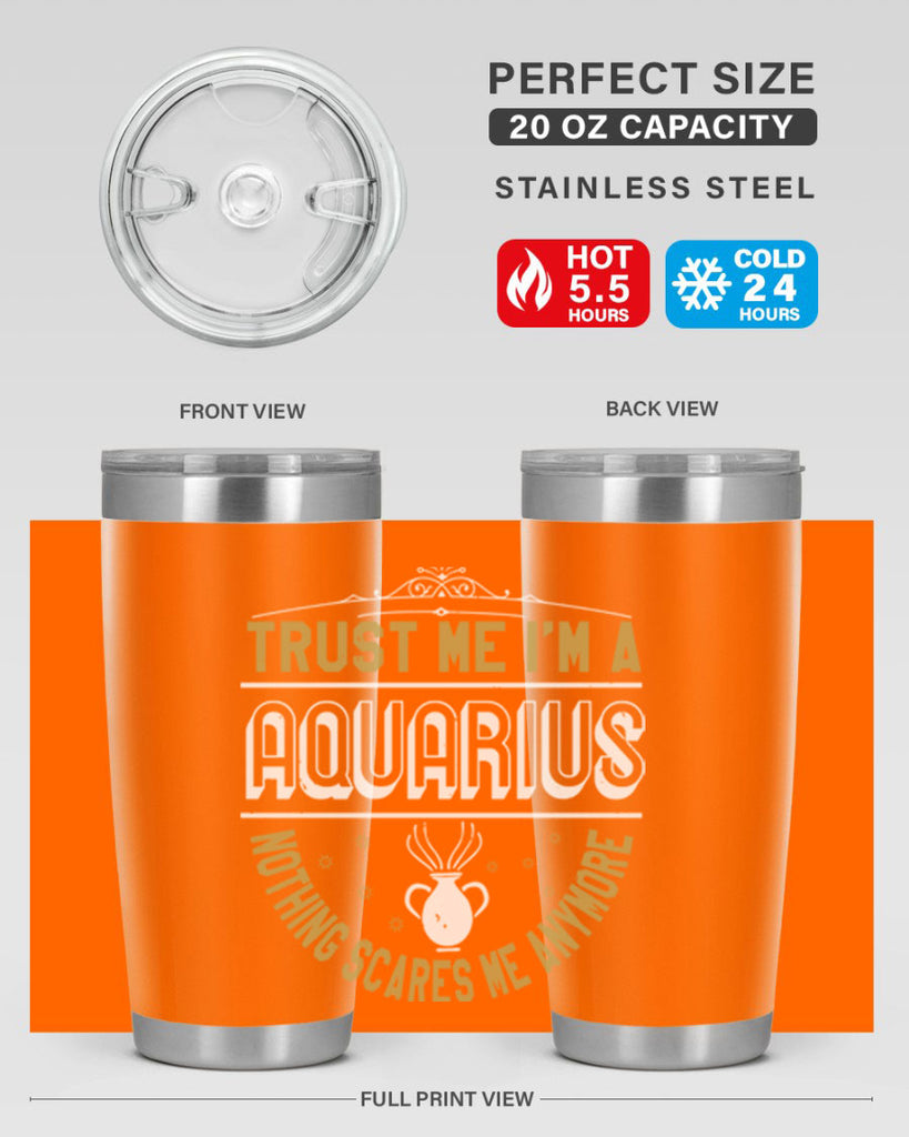 aquarius 87#- zodiac- Tumbler