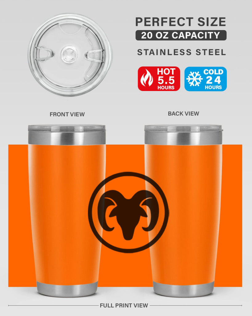 aries 131#- zodiac- Tumbler