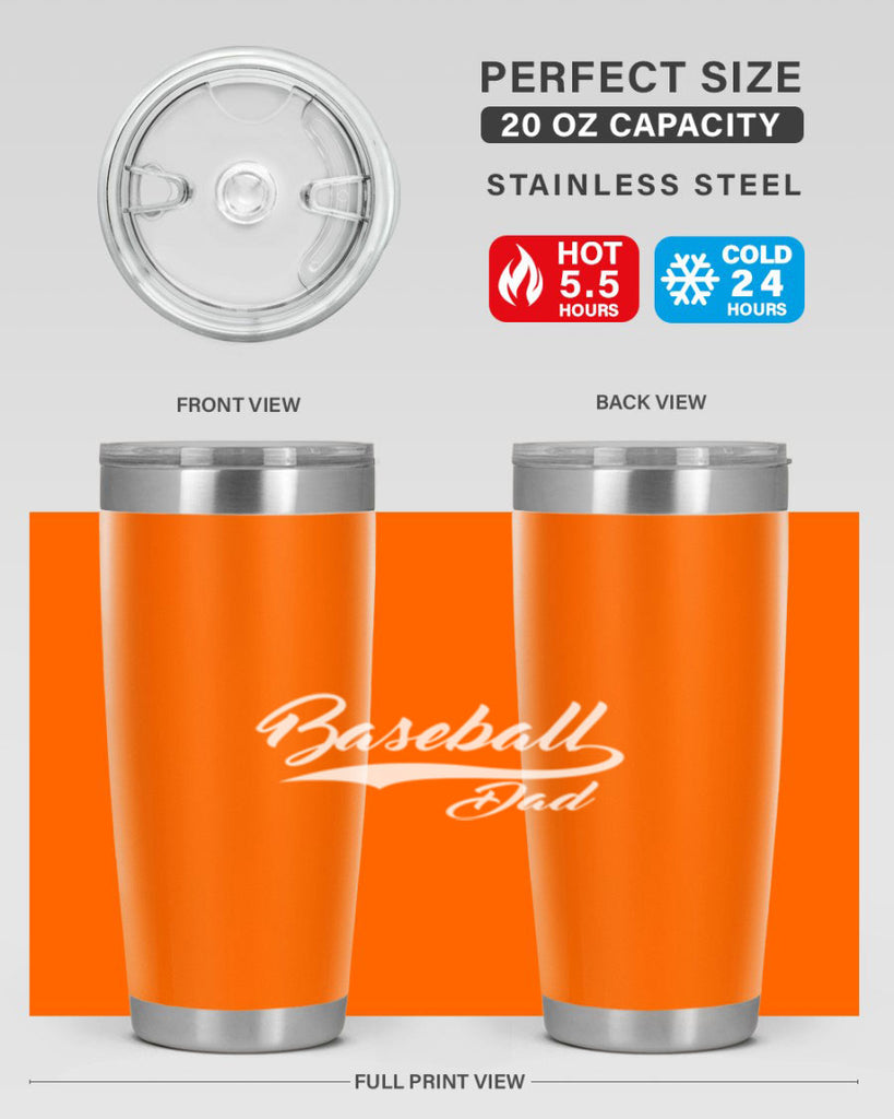 baseball dadi 50#- dad- Tumbler