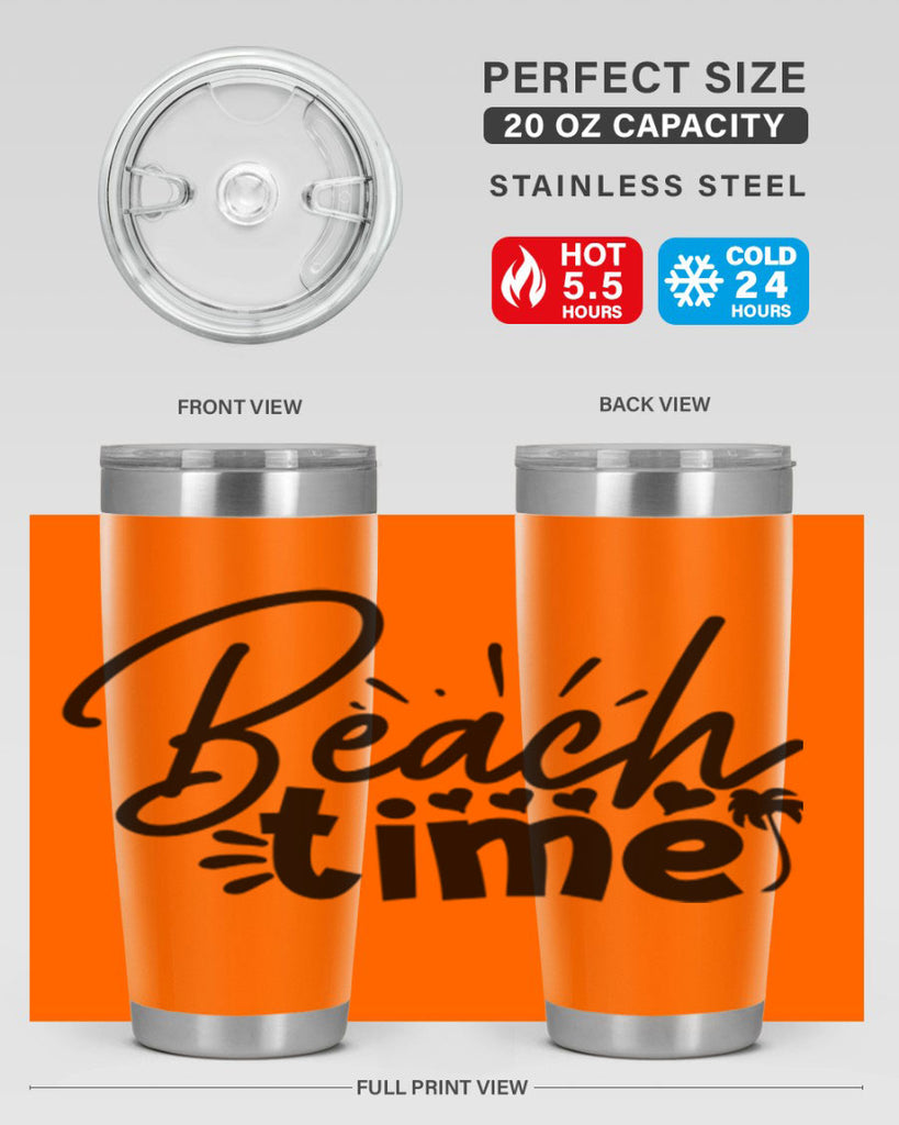 beach time Style 108#- summer- Tumbler