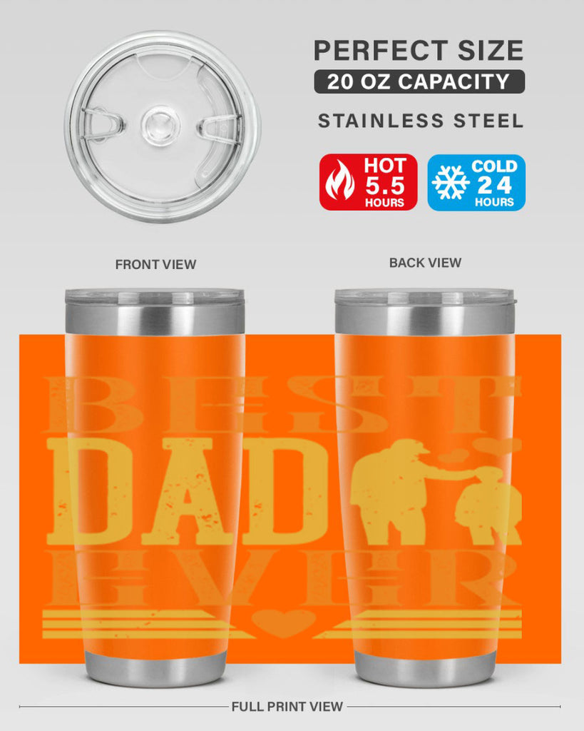 best dad ever 199#- fathers day- Tumbler