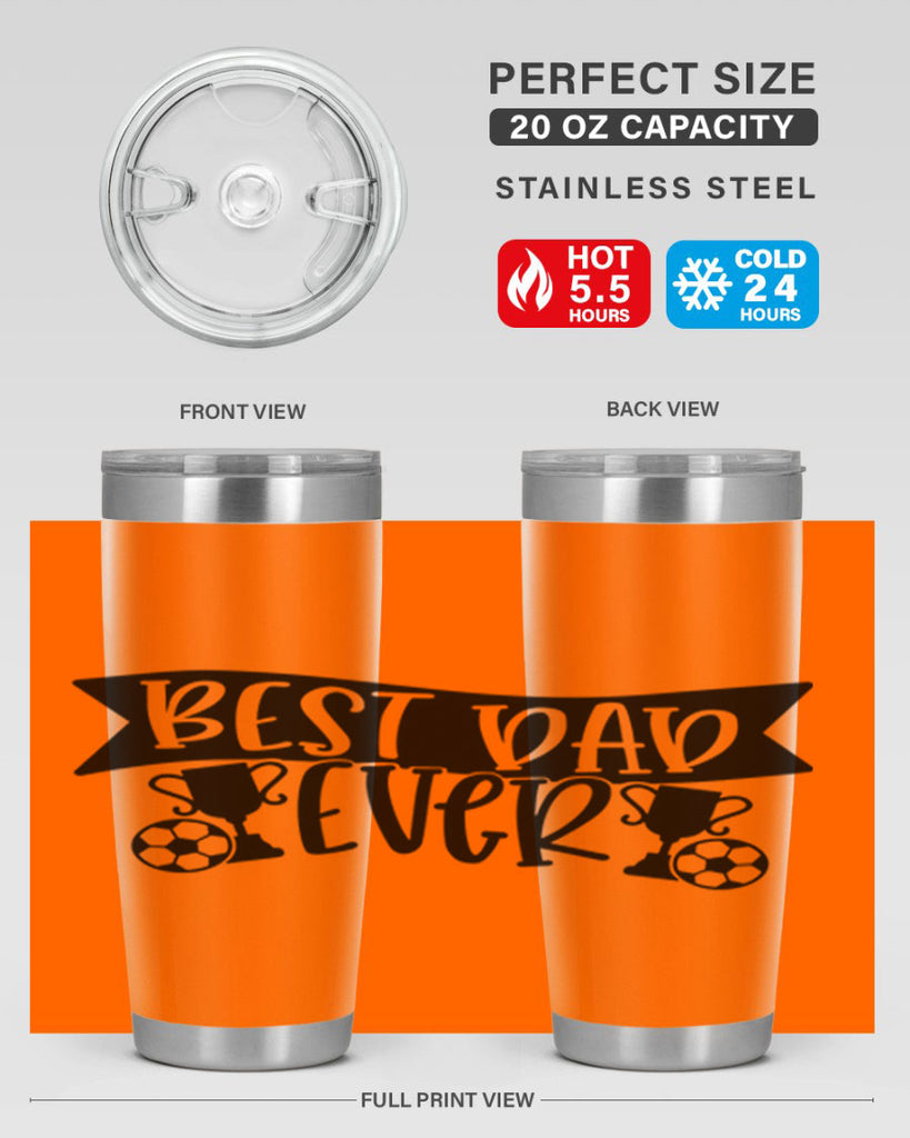 best dad ever 73#- fathers day- Tumbler