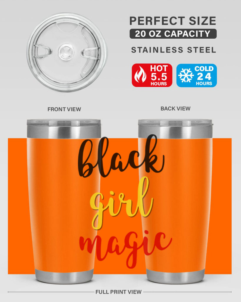 black girl magic color 246#- black words phrases- Cotton Tank