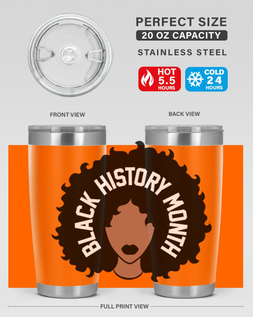 black history month afro woman 239#- black words phrases- Cotton Tank