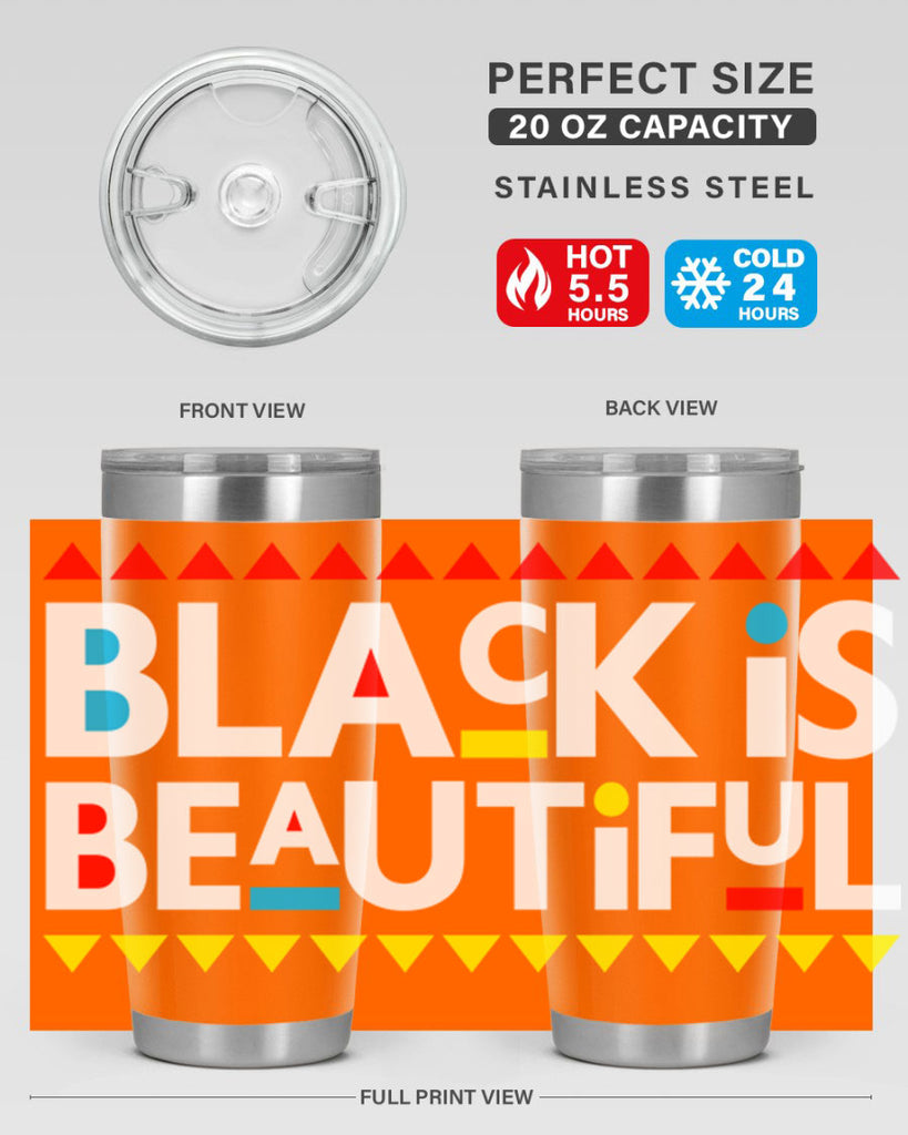 black is beautiful 235#- black words phrases- Cotton Tank