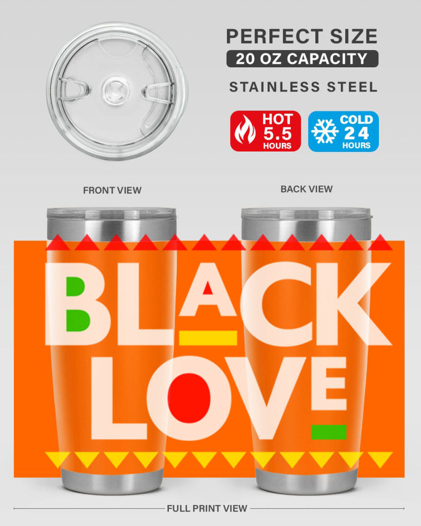 black love 228#- black words phrases- Cotton Tank