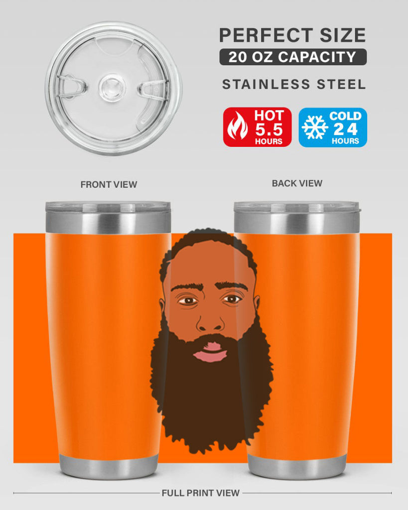 black man style 2#- black men - boys- tumbler