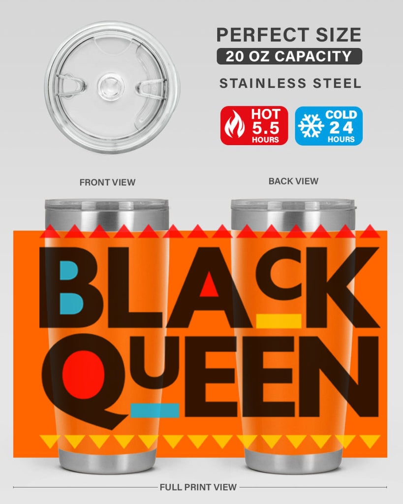 black queen 222#- black words phrases- Cotton Tank