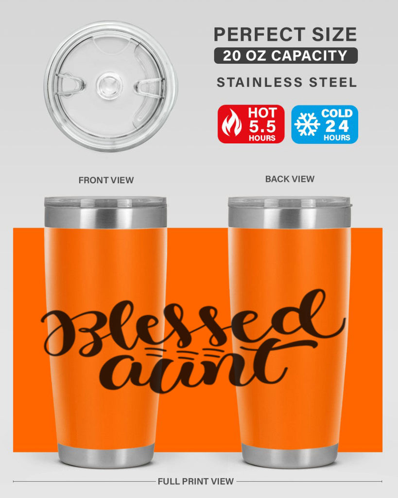 blessed aunt Style 35#- aunt- Tumbler