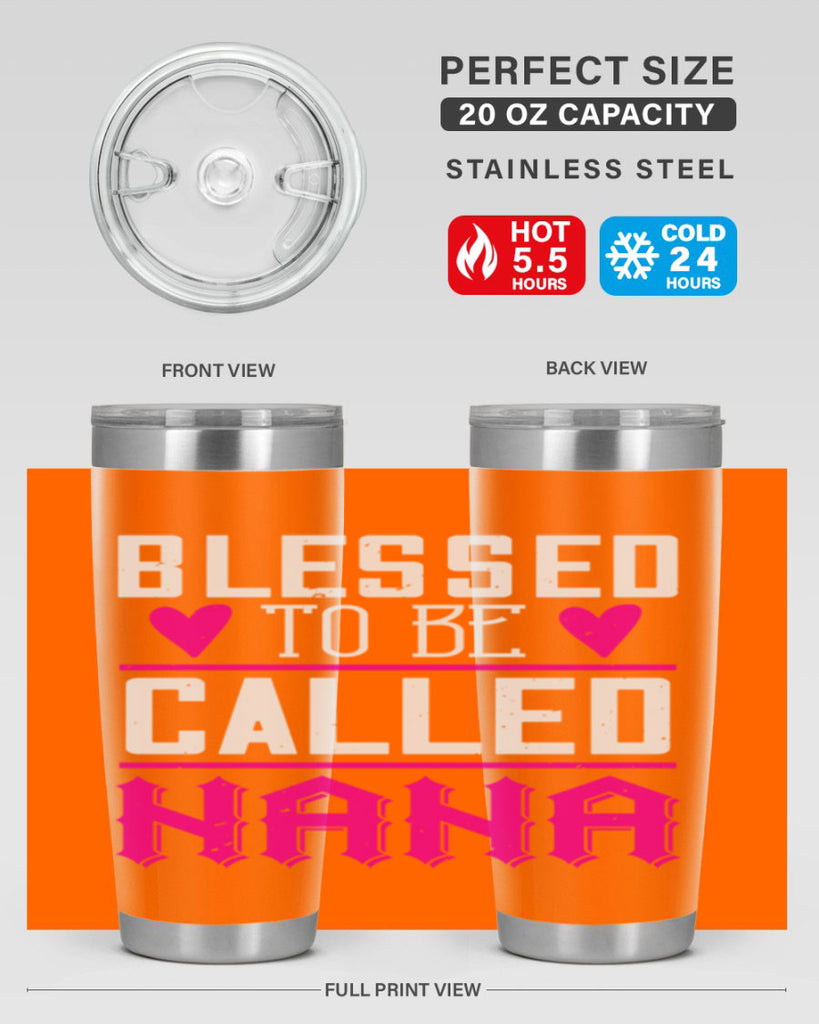 blessed to be called nana 33#- grandma - nana- Tumbler