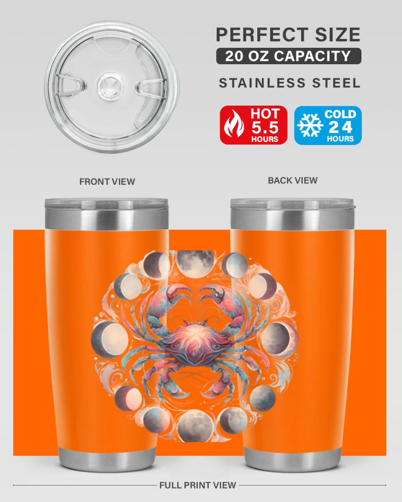 cancer 169#- zodiac- Tumbler