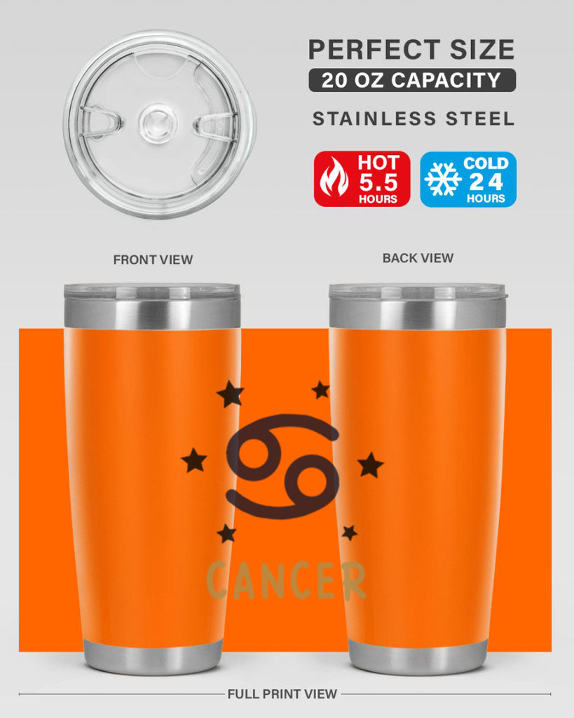 cancer 172#- zodiac- Tumbler