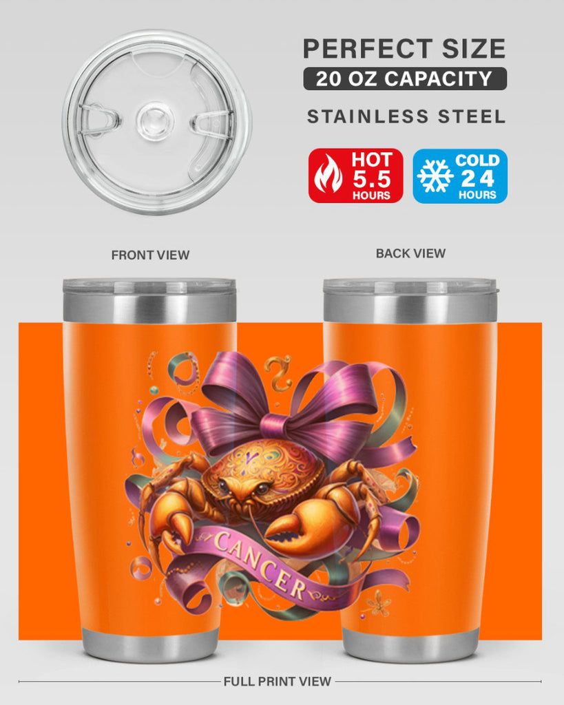 cancer 173#- zodiac- Tumbler